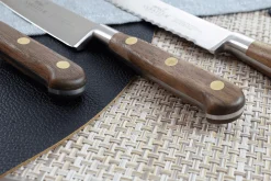 Mallette cuisinier Sabatier Perigord 7 couteaux fabrication française + 1 fusil