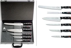 Mallette de chef magnétique DICK SUPERIOR 5 couteaux + 1 fourchette