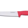 Mallette de 4 couteaux de boucher Fischer Bargoin manche rouge