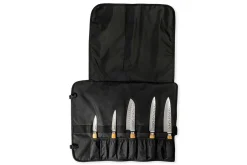 Mallette de 5 couteaux de cuisine Wusaki Damas 10Cr manches en olivier
