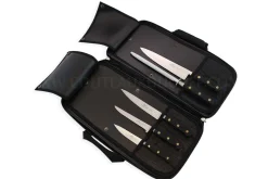 Mallette de 4 couteaux + 1 fusil Sabatier Chef fabrication française