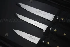Mallette de 4 couteaux + 1 fusil Sabatier Chef fabrication française