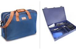 Mallette de cuisine 30 couteaux et accessoires Urban Case DEGLON bleue