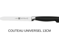 Mallette de voyage Zwilling Four Star 3 couteaux + 3 accessoires