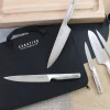 Mallette extra plate 5 couteaux de cuisine Sabatier Trompette Asean tout inox