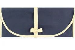 Mallette traditionnelle Wusaki en toile bleue pour 6 couteaux