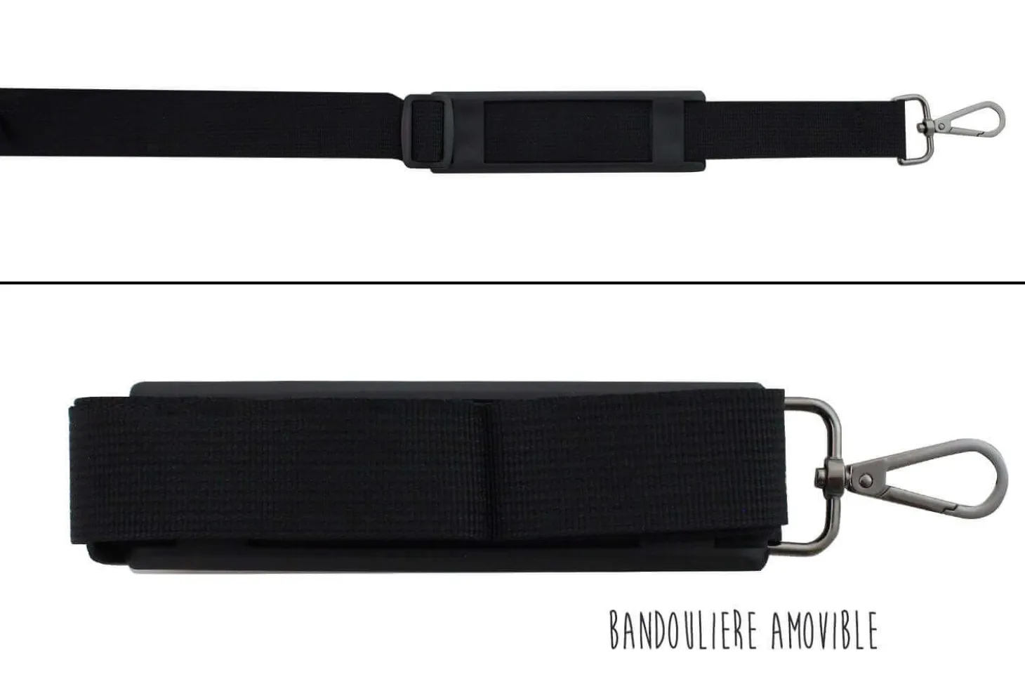 Mallette vide Wusaki pour 21 couteaux et ustensiles + 1 grande poche de rangement