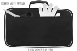 Mallette vide Wusaki pour 21 couteaux et ustensiles + 1 grande poche de rangement