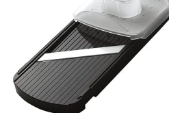 Mandoline céramique KYOCERA noire réglable avec protège doigts