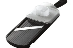 Mandoline céramique KYOCERA noire réglable avec protège doigts