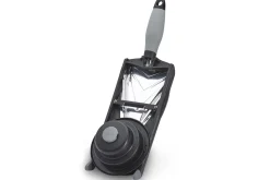 Mandoline De Buyer Kobra noire avec poussoir