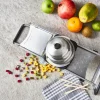 Mandoline De Buyer Revolution avec 3 peignes + chariot et poussoir