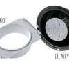 Mandoline De Buyer Swing Plus noire avec poussoir