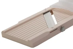 Mandoline japonaise professionnelle Super Benriner 3 lames + poussoir - Epaisseur réglable 0,5 à 4mm