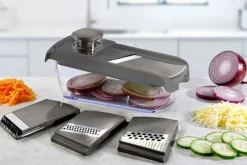 Mandoline multifonction réglable Pradel Excellence 4 lames interchangeables