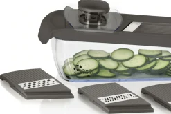 Mandoline multifonction réglable Pradel Excellence 4 lames interchangeables