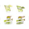 Mandoline multifonction réglable Kitchen Artist 4 lames interchangeables acier inox