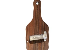 Mandoline à truffes Ambrogio Sanelli lame crantée en inox et manche en ovangkol
