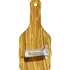 Mandoline à truffes Ambrogio Sanelli lame lisse en inox et manche en olivier