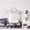 Marmite Beka Maestro 24cm en acier inoxydable 18/10 + couvercle
