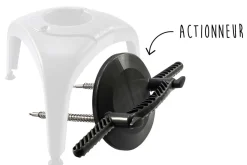 Matfer Prep Chef Actionneur sans support et accessoires