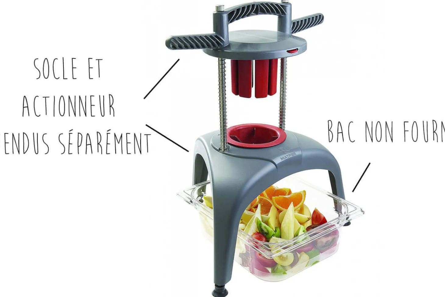 Matfer Prep Chef Diviseur 8 quartiers tomates et agrumes