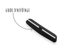 Maxi pierre à aiguiser Prosharp double face 240/2000 + 5 accessoires
