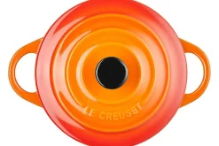 Mini cocotte ronde en céramique Le Creuset 10cm Volcanique