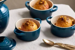 Mini cocotte ronde en céramique Le Creuset 10cm Deep Teal