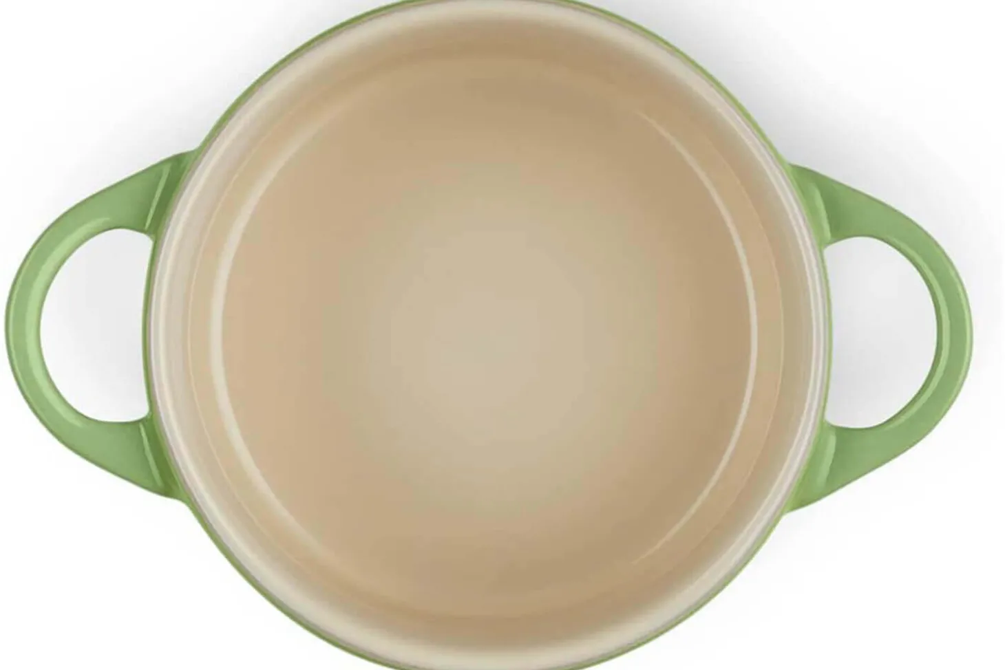 Mini cocotte ronde en céramique Le Creuset 10cm Bambou