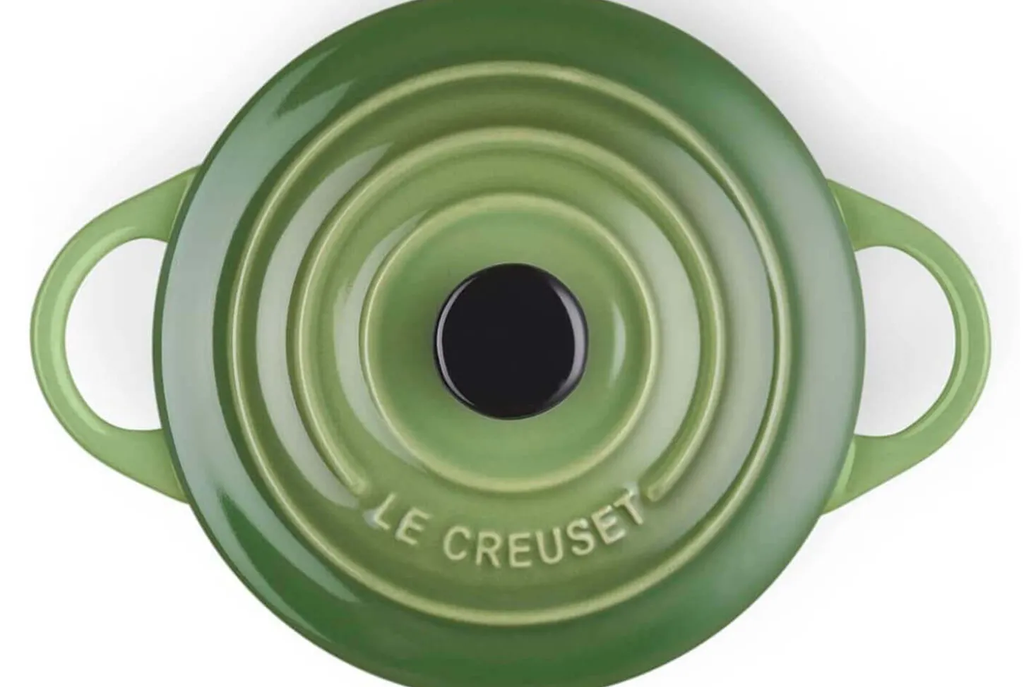 Mini cocotte ronde en céramique Le Creuset 10cm Bambou