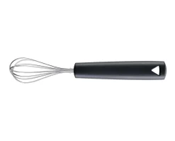 Mini fouet Triangle tête en acier inox 9cm manche en green grip