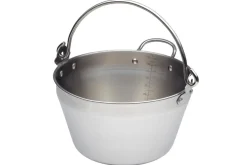 Mini marmite à confiture KitchenCraft Home Made en acier inox 4,5L