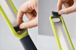 Mini râpe zesteur Joseph Joseph Handi-Zest avec système de nettoyage vert