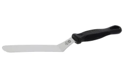 Mini spatule coudée inox De Buyer FKOfficium lame arrondie