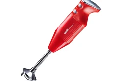 Mixeur Plongeant Bamix M200 Mono rouge avec accessoires