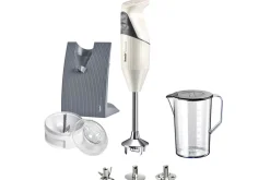 Mixeur plongeant Bamix M200 Swissline crème avec accessoires