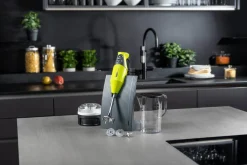 Mixeur plongeant Bamix M200 Swissline vert anis avec accesssoires