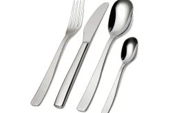 Ménagère 24 couverts Alessi Knifeforkspoon acier inox 18/10 design par Jasper Morrison
