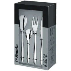 Ménagère 24 couverts de table Amefa Bongo inox 18/0