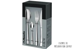 Ménagère 24 couverts de table Havane Jungle Amefa inox 18/0