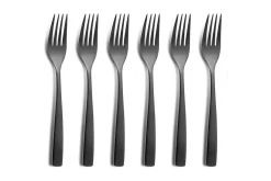 Ménagère 24 pièces Comas BCN Colors Noir acier inox 18/0