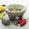 Mortier et pilon mexicain en granit gris 20x10cm MasterClass
