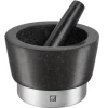 Mortier et pilon Zwilling Spices en granit noir diamètre 15cm