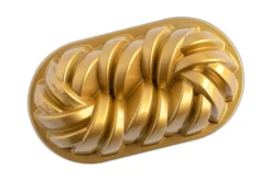 Moule à cake Nordic Ware torsadé gold en fonte d'aluminium