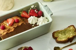 Moule à cake Peugeot Appolia en céramique vert sauge 31cm