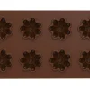 Moule à chocolat en silicone Silikomart 8 fleurs Ø38x12mm