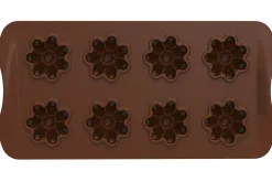 Moule à chocolat en silicone Silikomart 8 fleurs Ø38x12mm