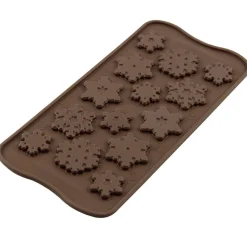 Moule à chocolat silicone Silikomart Easy Choc spécial Noël 214X106 mm