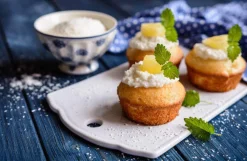 Moule en silicone De Buyer Elastomoule Pomponette 12 mini muffins